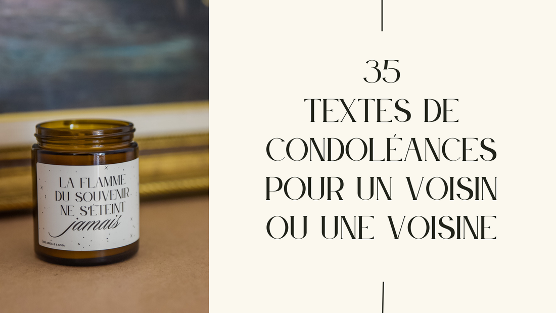 Textes de condoléances pour un voisin
