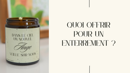 Quoi offrir pour un enterrement ?