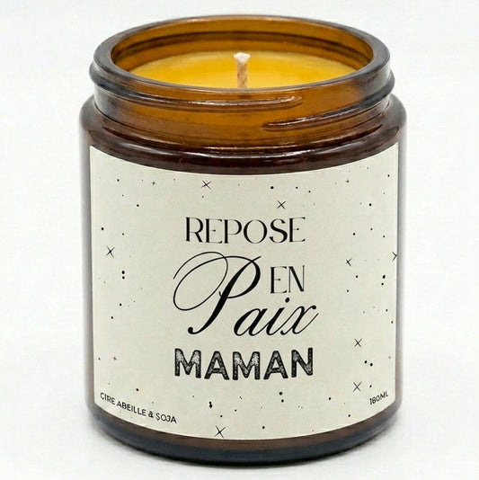 Bougie Repose en Paix Maman