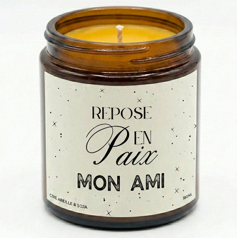 Bougie Repose en Paix mon Ami