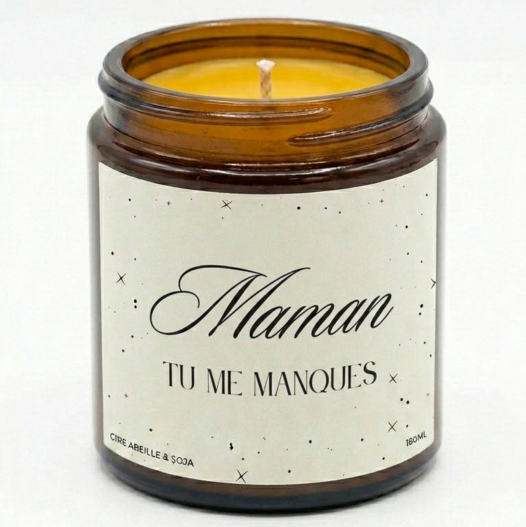 Bougie Tu me manques Maman
