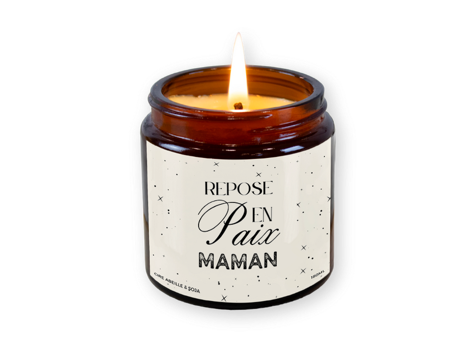 Achetez vos Bougies de Deuil - Cadeau de Condoléances & Souvenirs